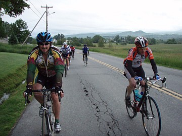 John Orlando leads outside of North Troy