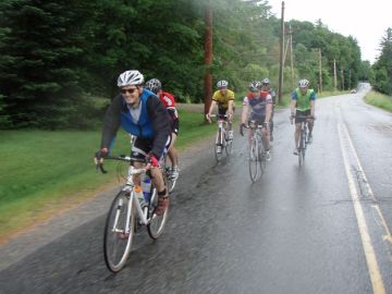 Heading out in the rain