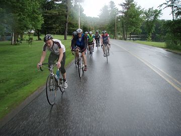 Joe leads out the bunch